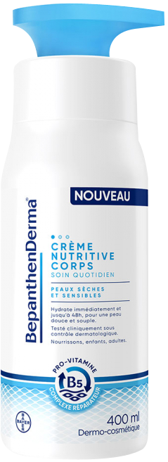BEPANTHENDERMA CREME NUTRITIVE CORPS  peaux sèches