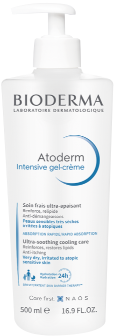 Atoderm intensive gel-crème Peaux sensibles